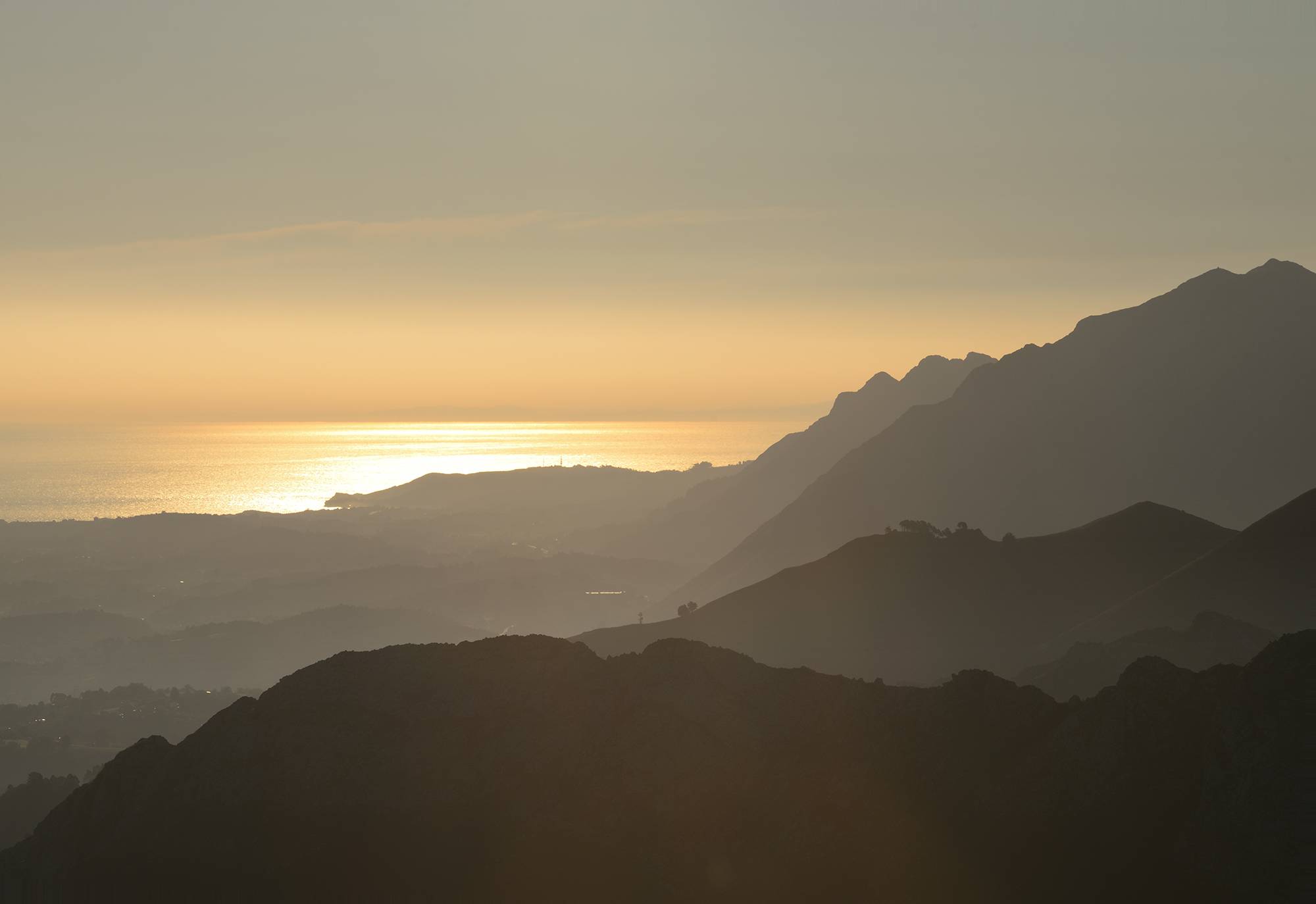 Amanecer desde El Fito
