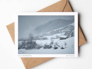 Postal La Cobertoria nevada